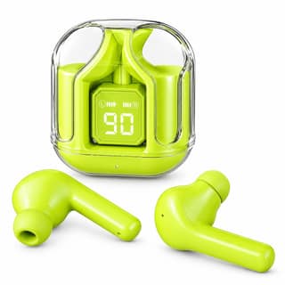Wireless Earbuds with Bluetooth 5.3, Enhanced Sound Quality, Touch Control Battery Life, Noise Cancellation & Comfortable Fit (Green)