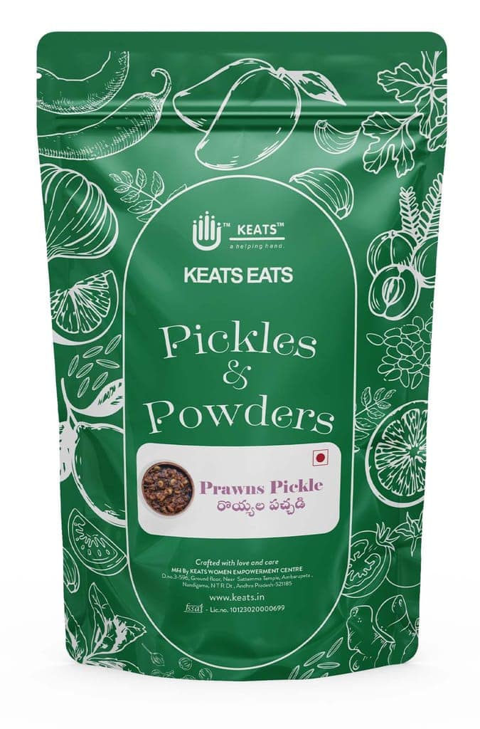 KEATS EATS PRAWN PICKLE