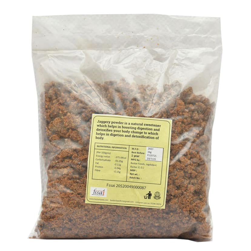 TRIBES INDIA Plain Jaggery 1 Kg view 2