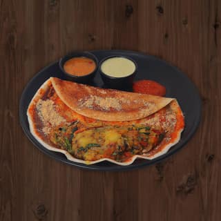 Ghee masala dosa