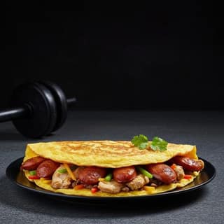The Gym Boys Non Veg Omelette