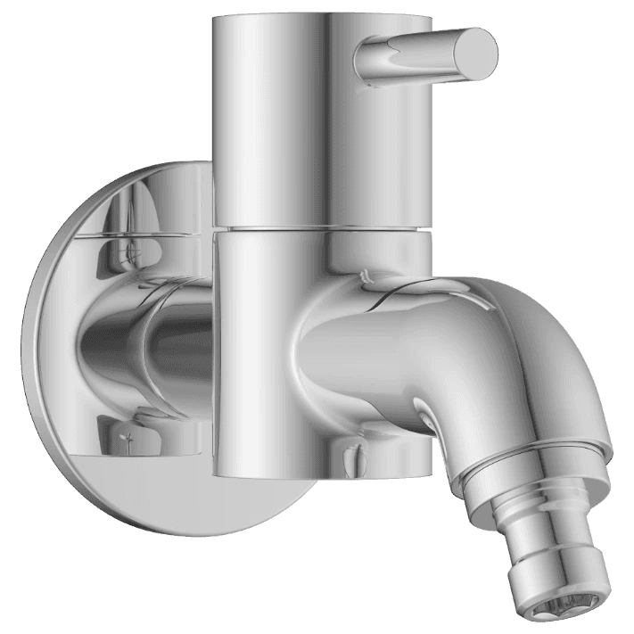 LX-18 Washing Machine Bib Tap With Wall Flange view 2