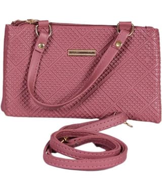 Sunvika House Beige Fabric Sling Bag