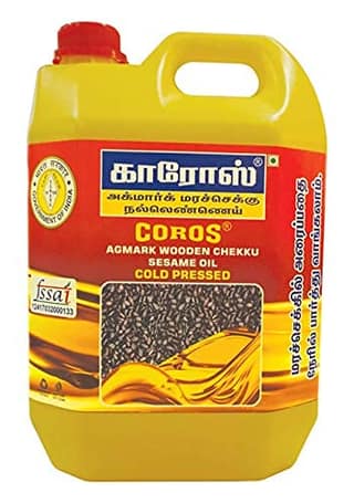 Coros (Wooden Chekku-Cold Pressed) Sesame Oil 15 Ltr