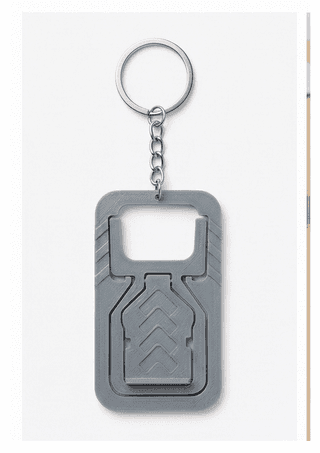3D-printed Foldable Keychain Phone Stand