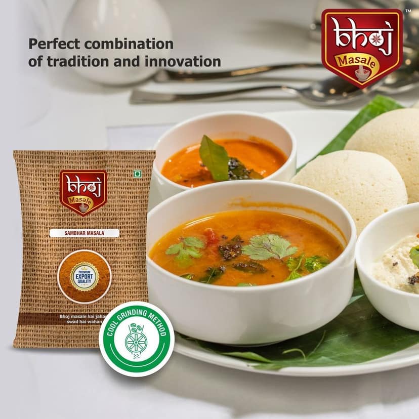 Garam Masala & Sambhar Masala Combo Pack (2*100gm) view 2