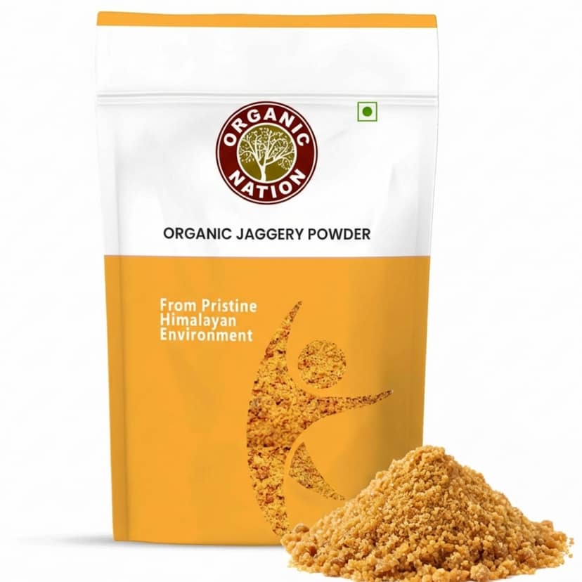 Foodsbay India Organic Jaggery Powder (Shakkar) | Natural Sweetener | 500 g