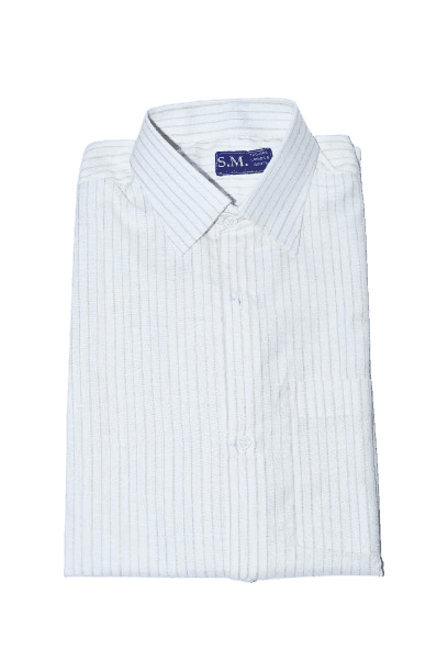 Men's Striped Button Down Shirt