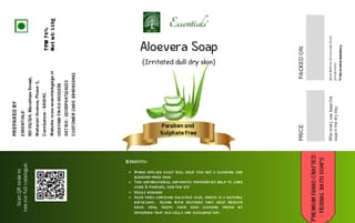 Essentials Aloevera Soap 110 Gms