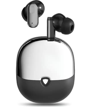 VEHOP S60 Flex True Wireless in Ear Earbuds, Bluetooth 5.4, 35ms Low Latency Gaming Mode, 30Hrs Playtime Fast Charging, HiFi DSP Sound, Quad-Mic ENC, 13mm Driver, IPX5 Sweat Resistance