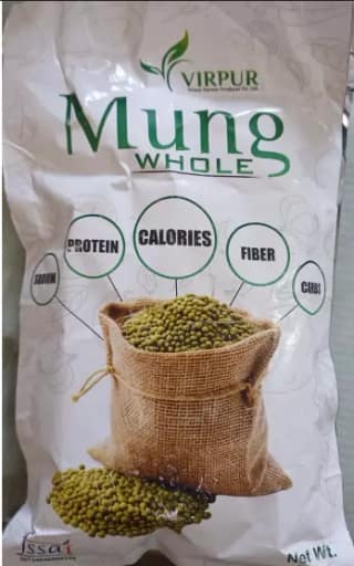 Mung Whole 1 kg Premium Quality by Viragri Prosperity Network Farmer Producer Co.