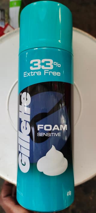 Gillette foam sensitive