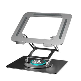 Portronics My Buddy K11 Pro Adjustable Laptop Stand - Black