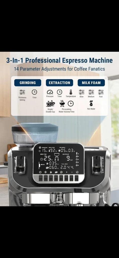 Espresso Coffee Maker Mahesh label