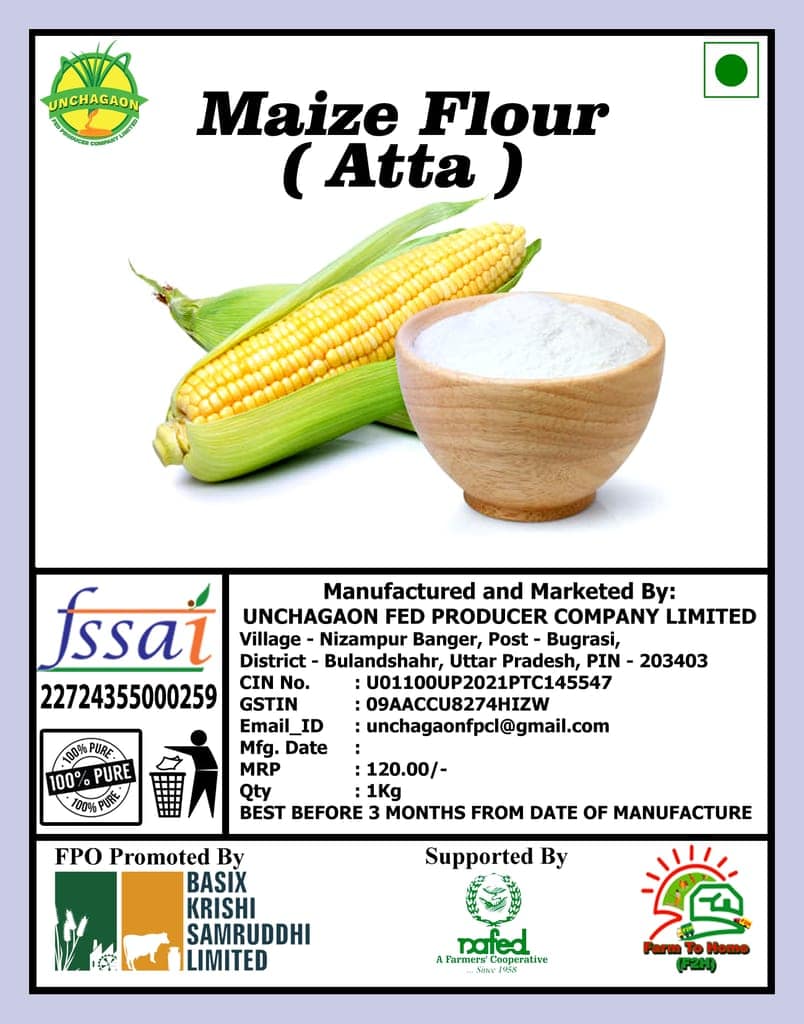 Maize Flour (Atta) - 1 Kg view 2