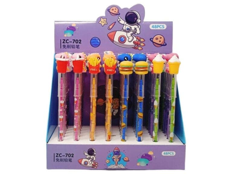 4 in 1 Unicorn Mechanical Pencil Set view 2