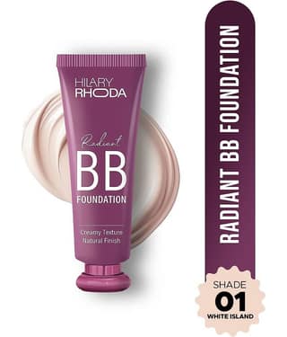 Hilary Rhoda Dewy Liquid For All Skin Types Skin Ivory Foundation Pack of 1
