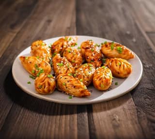 Fried Mushroom Momos