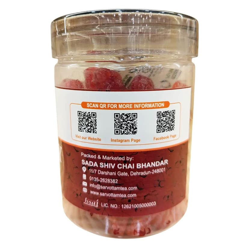Sarvottam Premium Dried Cherry 250g Box | Sweet & Juicy Red Cherries | Rich in Antioxidants | Healthy Fiber-Rich Snack | Tasty Natural Dry Fruit view 2