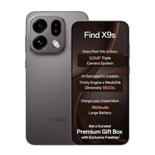Oppo Find X9s 5G (Midnight Grey, 12GB, 256GB) | Hasselblad 50MP Triple Camera | 120 Super Zoom | MediaTek Dimensity 9500s | 7025mAh 80W SUPERVOOC | ColorOS 16