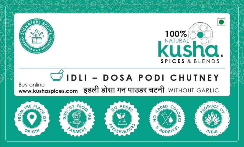 Kusha Spices Gun Powder view 2