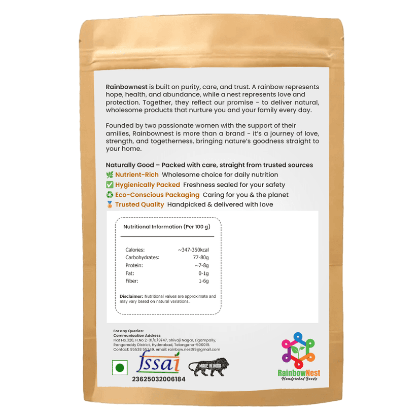 RAINBOWNEST Vadi Matta Rice 300g | Premium Full Grain Raw Red Rice | Traditional Variety | Rich in Iron & Nutrients view 2