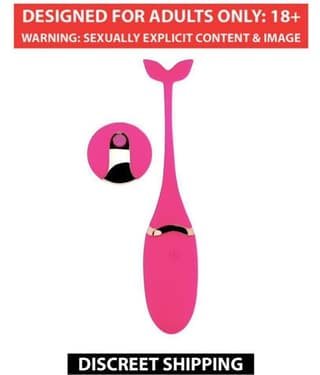 Fish Shape Wireless Egg Vibrator With Remote By Naughty Nights