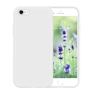 LIRAMARK Liquid Silicone Soft Back Cover Case for Apple iPhone 7 Plus / 8 Plus