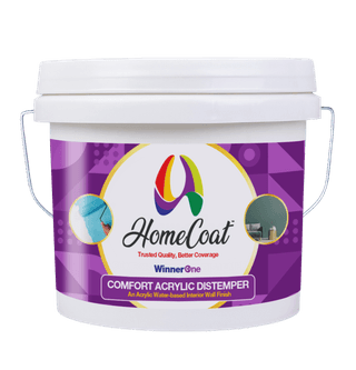 HomeCoat Comfort Acrylic Distemper Interior Wall Finish