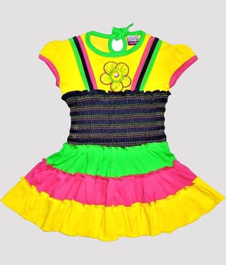 Wise Baby Cotton Frock For Girls ( Pack of 1 , Pink )