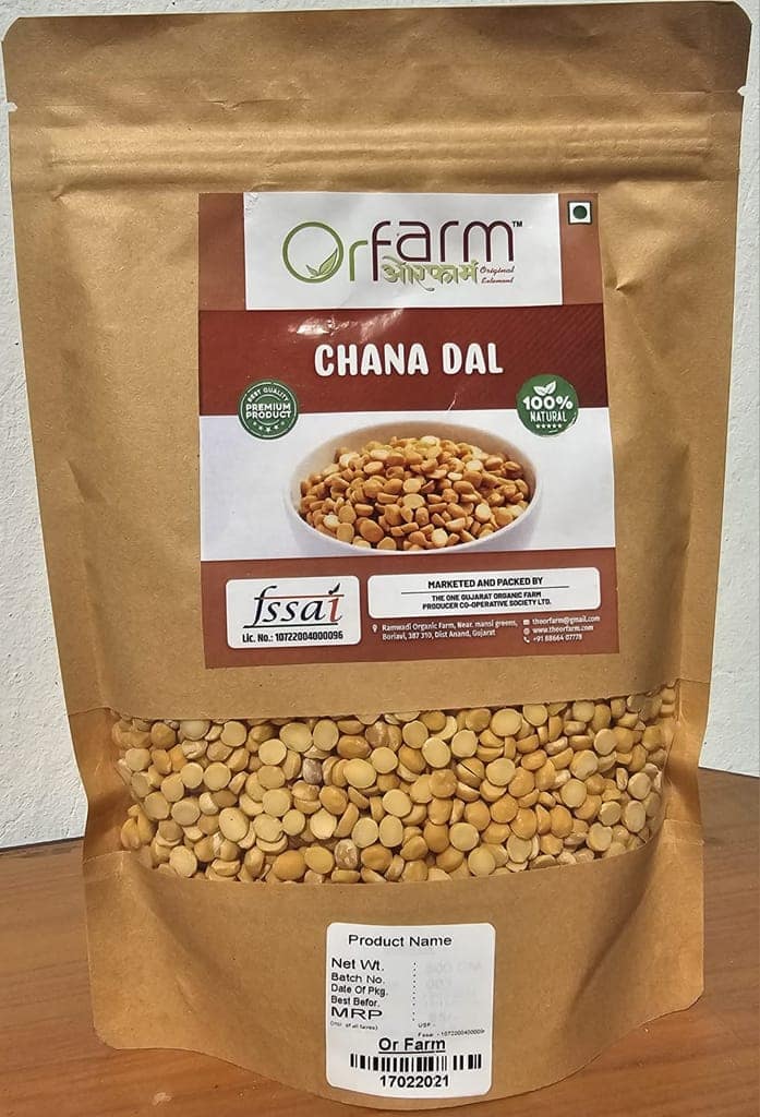 Organic Chana Dal view 2