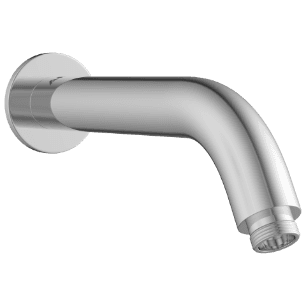 SHA-37 Round Shape 12" Inch Long With 45° Bend Wall Mounted Shower Arm With Wall Flange view 2
