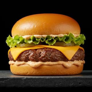 Cheddar Cheese Burger