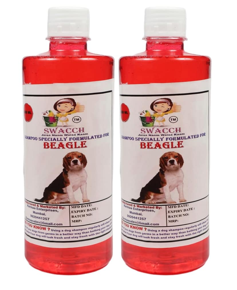 SWACCH Shampoo Specially FORMULATED for Beagle (500ML) (Combo Pack of 2) Strawberry view 2