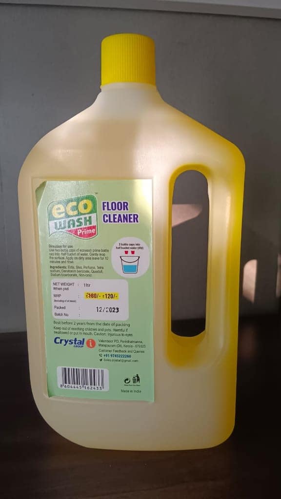 ECOWASH FLOOR CLEANER 1L view 2