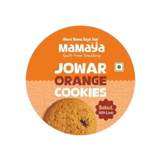 Mamaya Orange Jowar Cookies 125 Gms