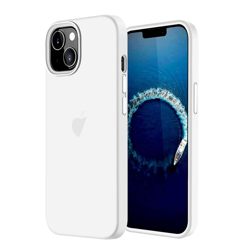 LIRAMARK Liquid Silicone Soft Back Cover Case for Apple iPhone 13 Mini (6.1 Inch)