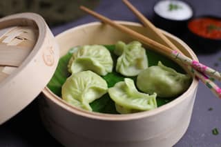 Mixed vegetabale steamed momos