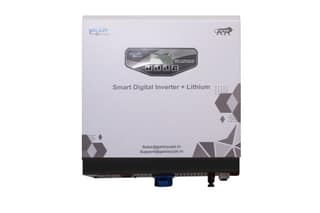 Galaxy 500 VA wall mounted Digital smart Inverter with Inbuilt Lithium Battery with Backup time of 3Hrs@ 100 W with Solar Suitable For Home| Offices|shops