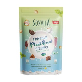 Soyvita - Universal Plant Based Creamer With Probiotics, Non Dairy 400 Gms (Serves - 40)