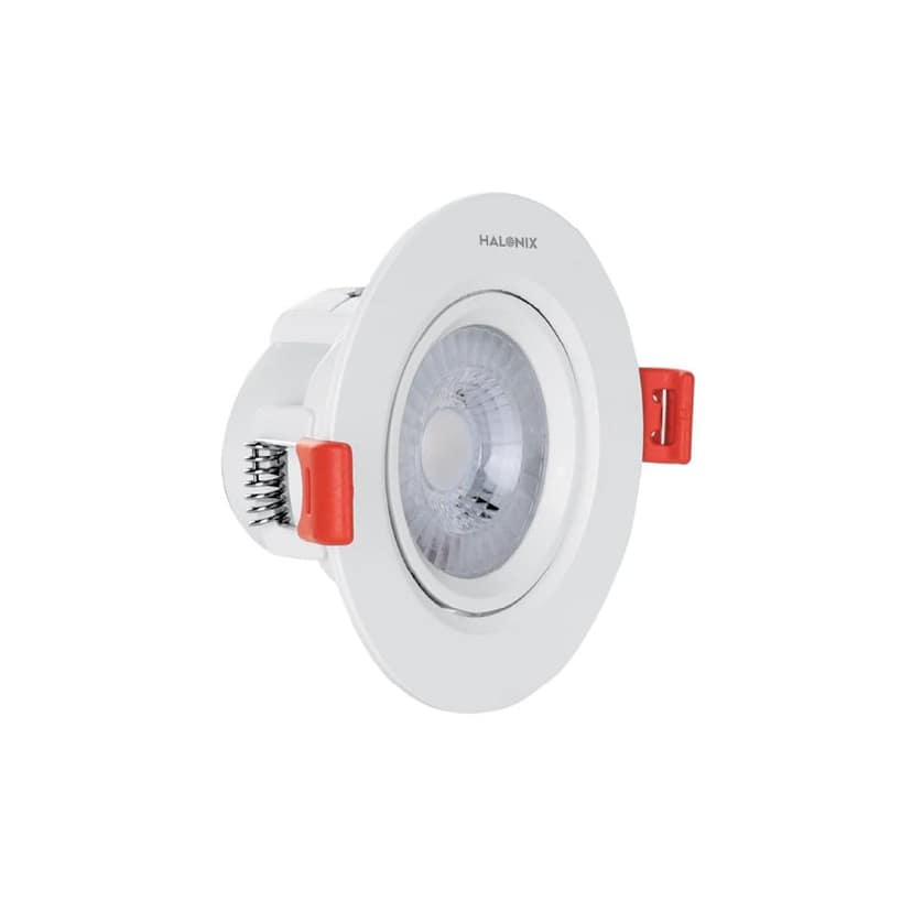 Polycab Pearl or Haloonix LED SPOT Light Slim 2 Watts Flush Mount Ceiling Lamp (Warm White, Yellow).(Plastic) view 2