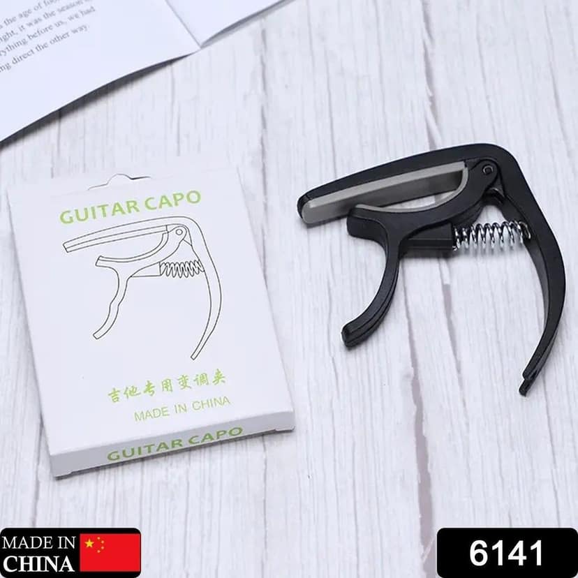 Guitar Capo with Pickup Stand, Soft for Acoustic and Electric Guitar Ukulele Mandolin Banjo Guitar Accessories view 2
