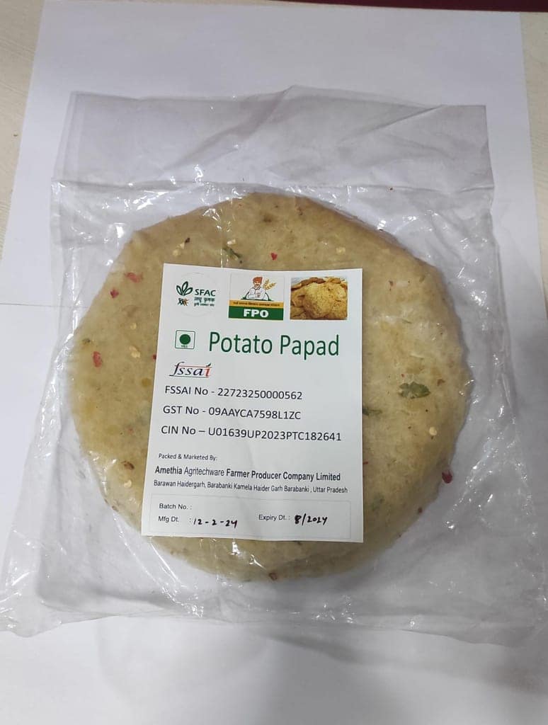 Potato Papad