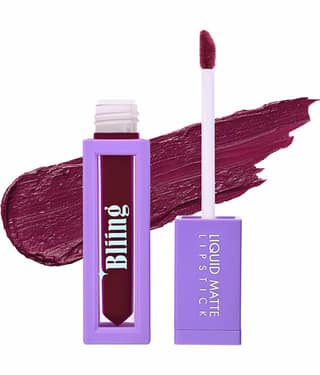 Bliing Liquid Matte Lipstick - Long-Lasting, Kiss-Proof, Waterproof for All-Day Wear - CRUSH