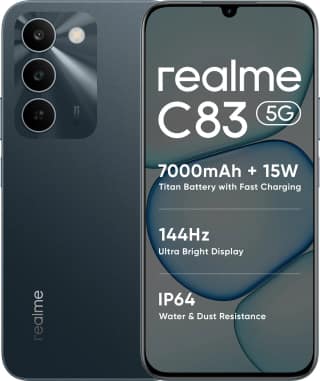 REALME C83 5G (Sprouting Green, 4GB RAM, 128GB Storage)