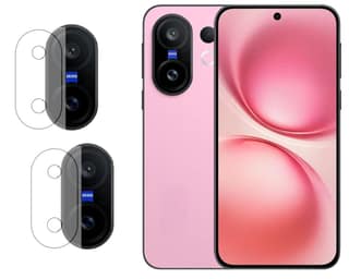 ISAAK Back Camera Lens Protector compatible for Vivo X200FE (Pack of 2)