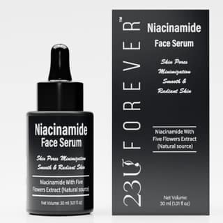 23U FOREVER Niacinamide Face Serum | Oil Control & Pore Minimizing | Smooth & Refined Skin Texture | With Turmeric, Ginseng & Five Flower Extract | Lightweight, Non-Greasy & Fast Absorbing | For Sensitive & All Skin Types | 30 ml