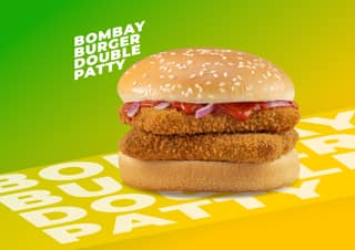 Bombay burger double patty