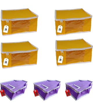 ADWITIYA Multi Apparel Covers - 7 Pcs