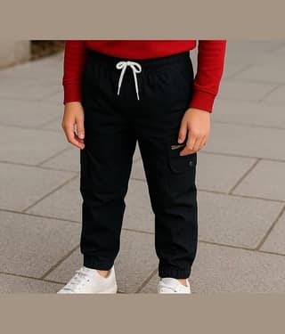 ICONIC ME Pack of 1 Boys Cotton Blend Jeans ( Black )